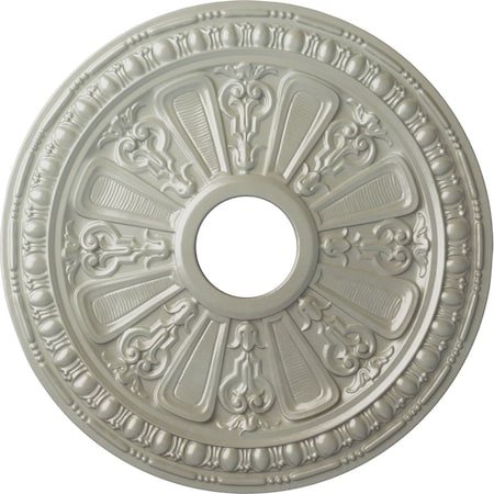 Ekena Millwork Raymond Ceiling Medallion (Fits Canopies up to 5 1/8"), 18 1/8"OD 3 5/8"ID x 1 1/8"P, Flash Copper CM18RAFCS